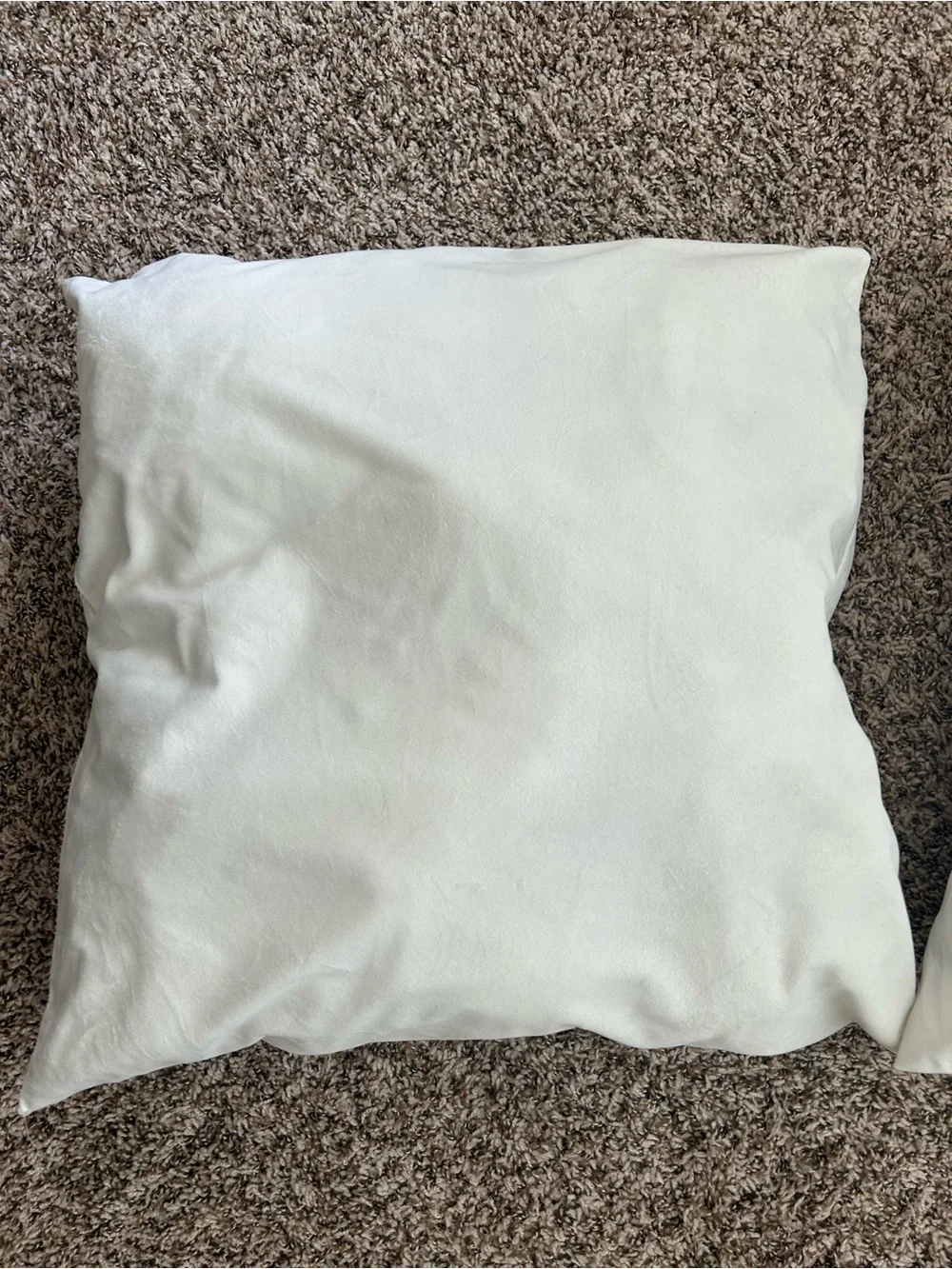 White Decorative Pillow Covers - Set of 2